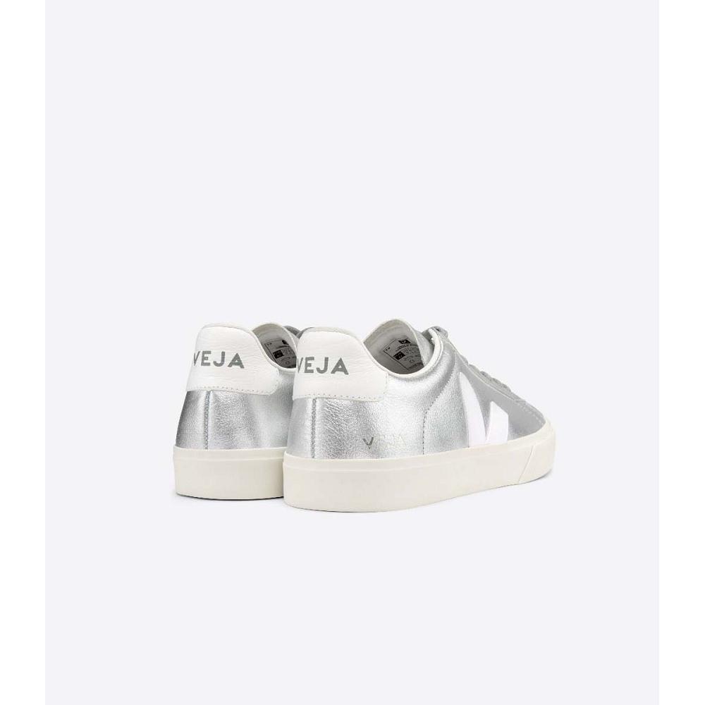 Veja CAMPO CHROMEFREE Low Tops Sneakers Női Titán | HU 600AHK